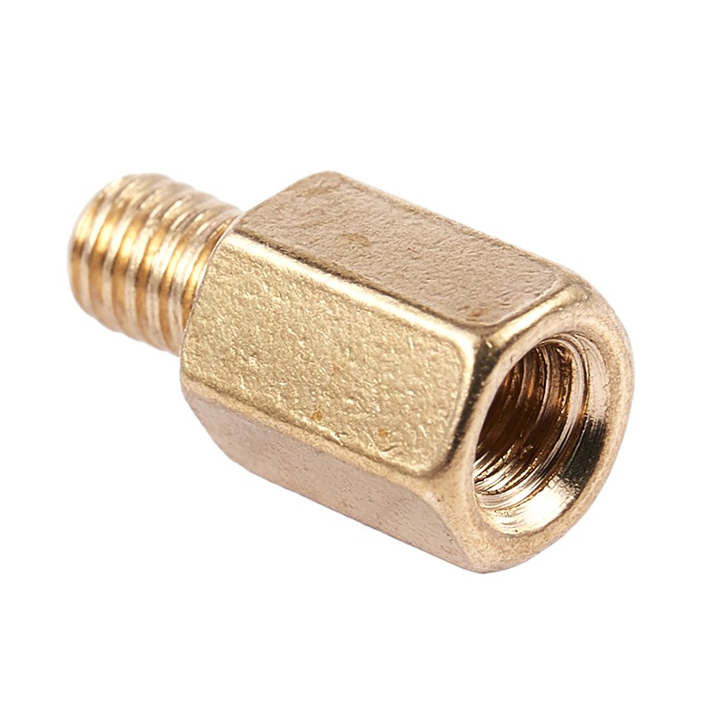 10 Pcs PC PCB Motherboard Brass Standoff Hexagonal Spacer M3 6+4mm | BigBuy360 - bigbuy360.vn