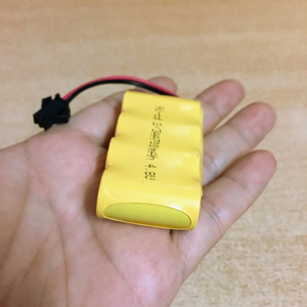 saigontoyvn Pin sạc 4.8v dung lượng 700mah dành cho ô tô điều khiển NEW