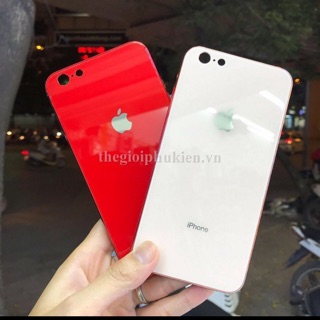 Ốp lưng chống sốc mặt lưng kính cho iphone 6 plus/7 plus