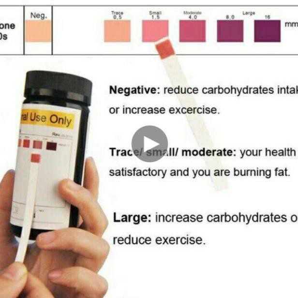 ✅Healthy✅ 10 Que thử Keto, Das 1 thông số