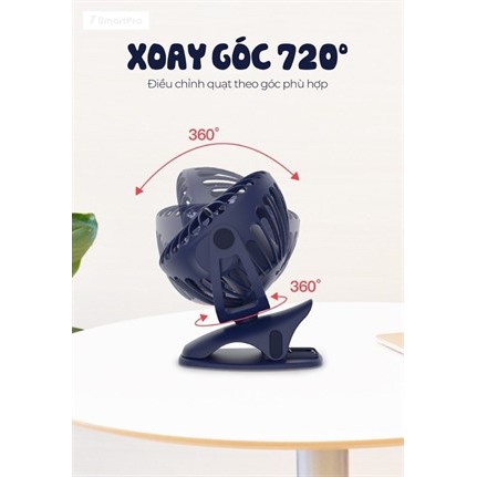 YOOBAO Quạt Phun Sương Cầm Tay/Để Bàn Mini 💨[CỰC XỊN]💨 Fan Thu Nhỏ Tích Điện - 2500mAh - Xoay 720 Độ - Dùng 32h Liên Tục