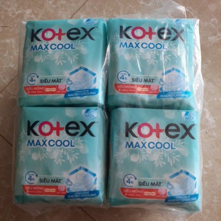 Combo 8 gói Băng vệ sinh Kotex thảo dược cool không cánh t