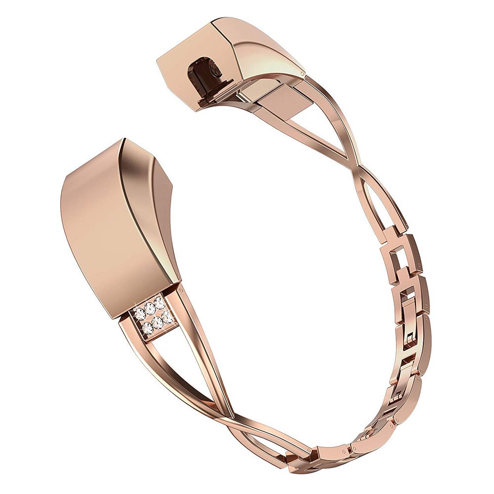 Dây đeo Bling Tương thích với Fitbit Alta và Fitbit Alta HR, Dây đeo thay thế bằng thép không gỉ dàn