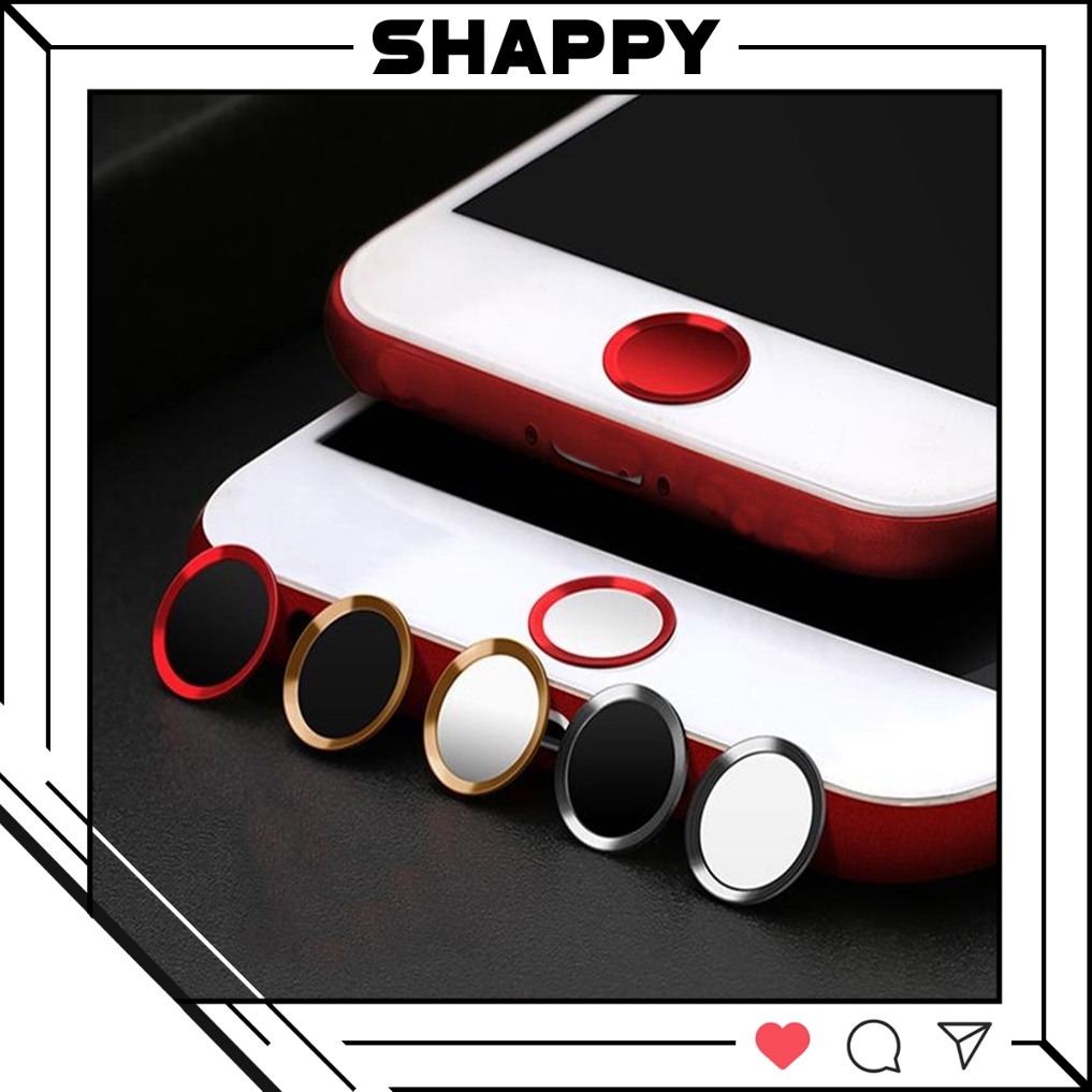 Miếng Dán Trang Trí Nút Home Iphone - Đổi Màu Nút Home Dành Cho Iphone [Shappy Shop]