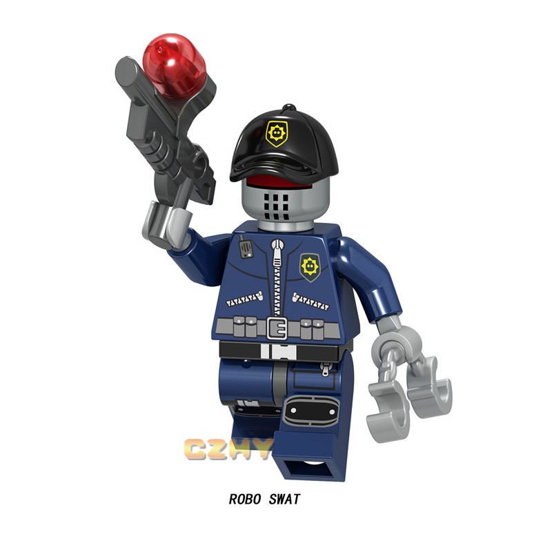 Đồ Chơi Lắp Ráp Cảnh Sát Gordon Zola Bad Cop Robo Brick Cho Trẻ Em