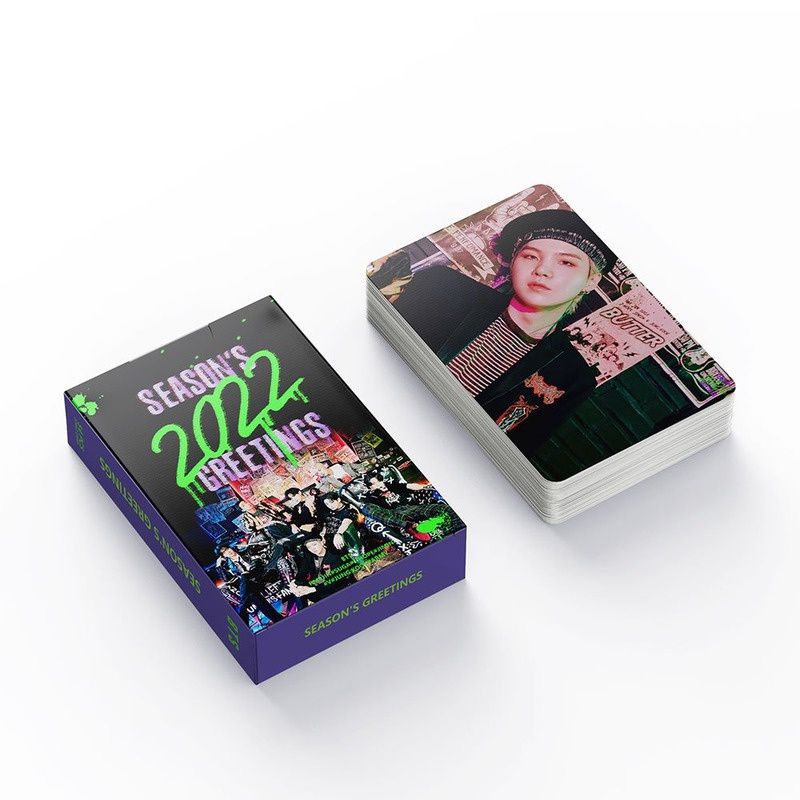 Hộp 54 photocard BTS season's greeting 2022