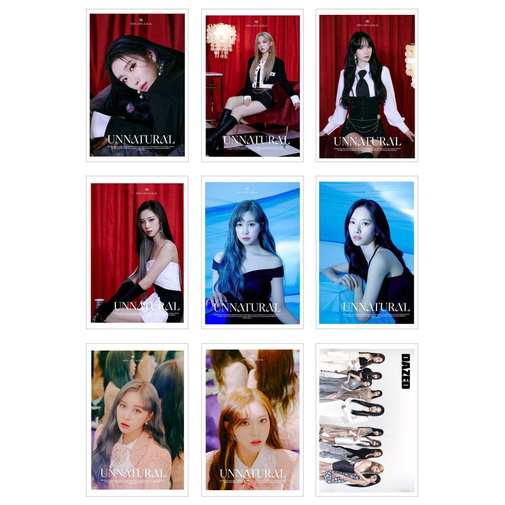 [Ép Lụa] Lomo Card 36 Ảnh WJSN -Unnatural Teaser Photos
