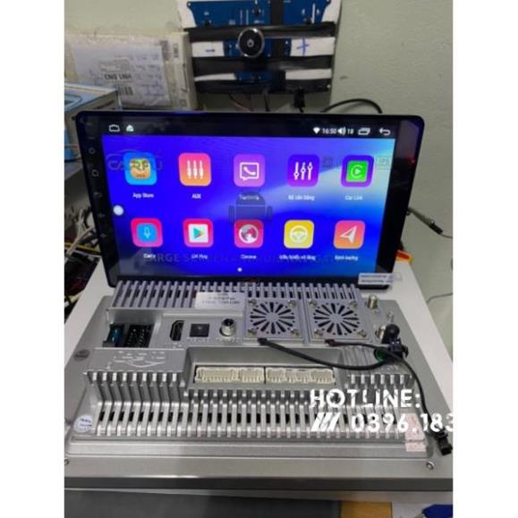 Màn hình Android Carfu G200/G200S Ram 3gb/4gb/32gb/64gb Liền cam 360 chip 8x 7862 cắm sim 5G siêu khủng ver 2022