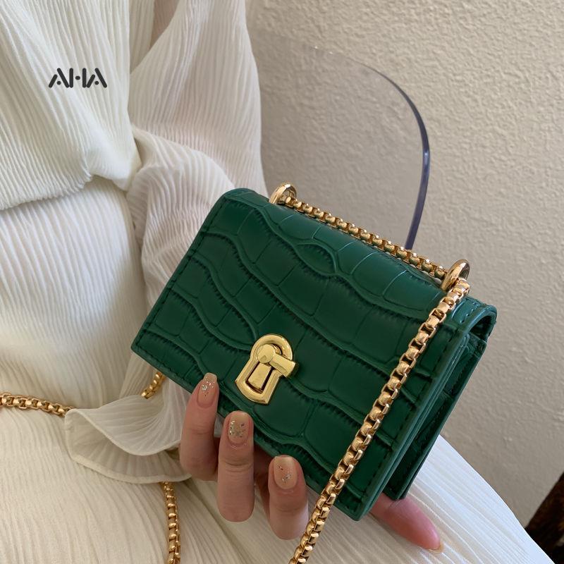 Túi đeo chéo mini AHA official phong cách phương tây thời trang mới cho nữ