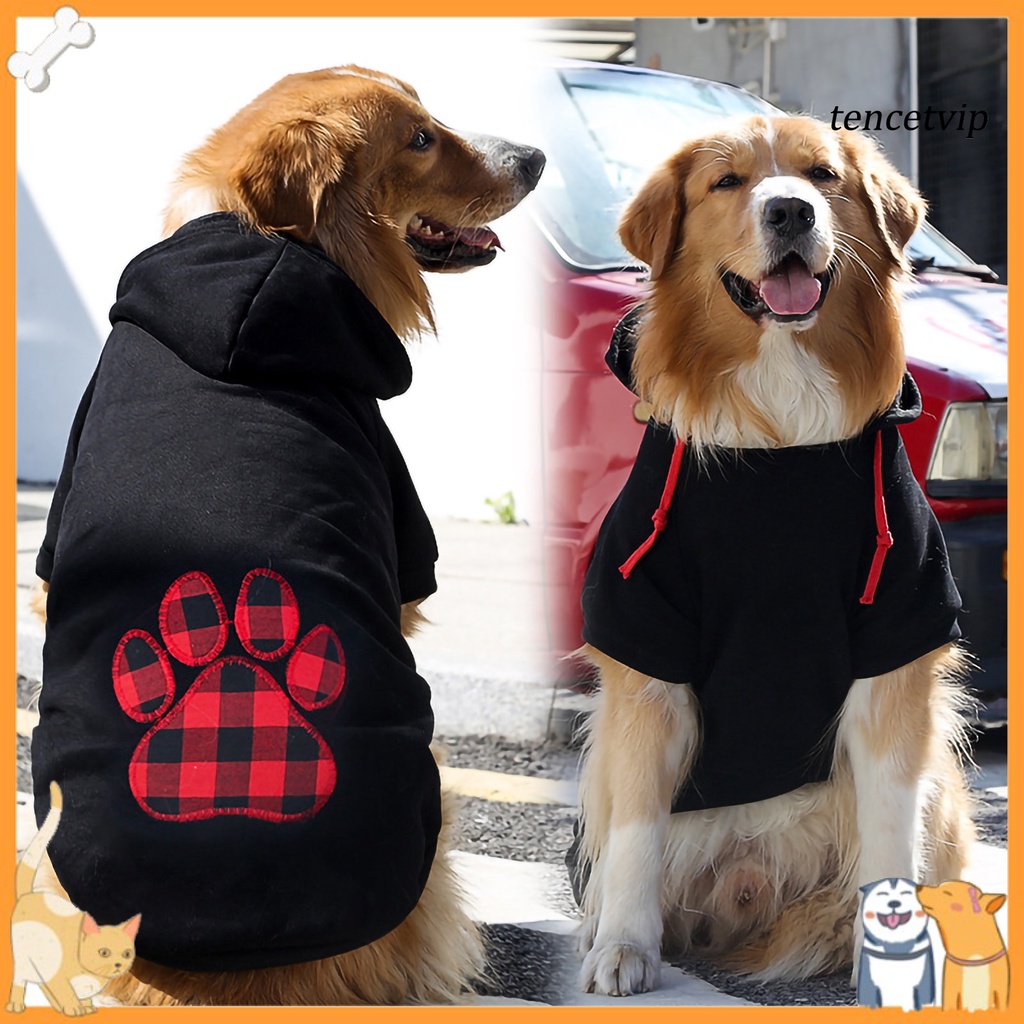 Áo hoodie họa tiết trái tim thời trang cho chó cưng