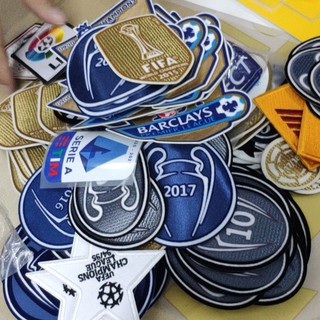 Badge logo tay áo bóng đá