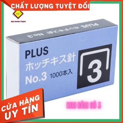 Kim bấm giấy số 3 Plus Gim bấm giấy số 3 CAM KẾT CHÍNH HÃNG