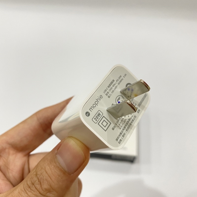 Sạc Mophie PD 20W USB-C Wall Charger Chính hãng - Bảo hành 12 tháng