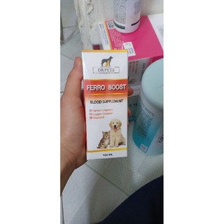 vitamin nuôi dưỡng máu sau sinh dr.petz ferro boost 100ml