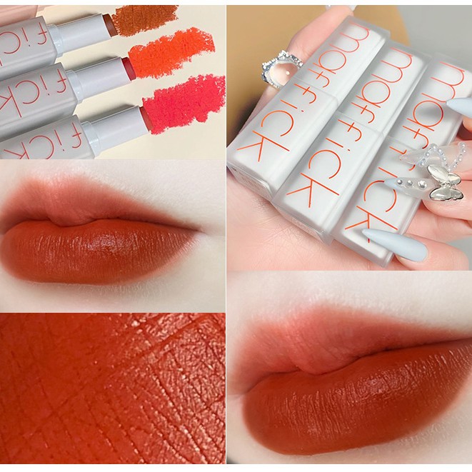 [Hàng mới về] Thỏi son nhung mờ hiệu ứng màu sắc tự nhiên MAFFICK | BigBuy360 - bigbuy360.vn