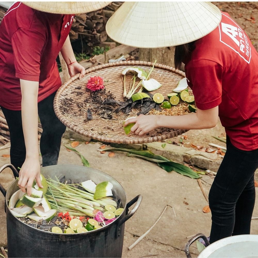 Dầu gội Bồ kết và Thảo Mộc cô đặc 100% tự nhiên ngăn Gàu, Rụng tóc - LivEco