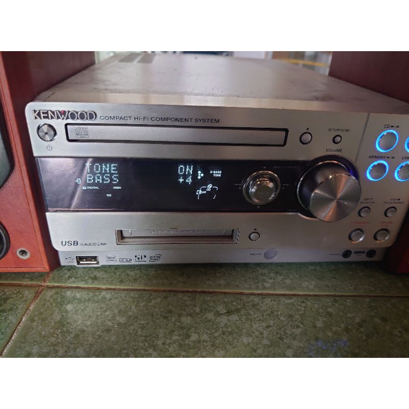 Dàn mini đời cao Kenwood UDA77 nguyên bản, có usb, bass treb
