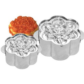 KHUÔN LÀM XÔI, LÀM BÁNH HÌNH HOA HỒNG ĐẸP MẮT, CHẤT LIỆU INOX BỀN ĐẸP, DỄ LẮP ĐẶT VÀ SỬ DỤNG