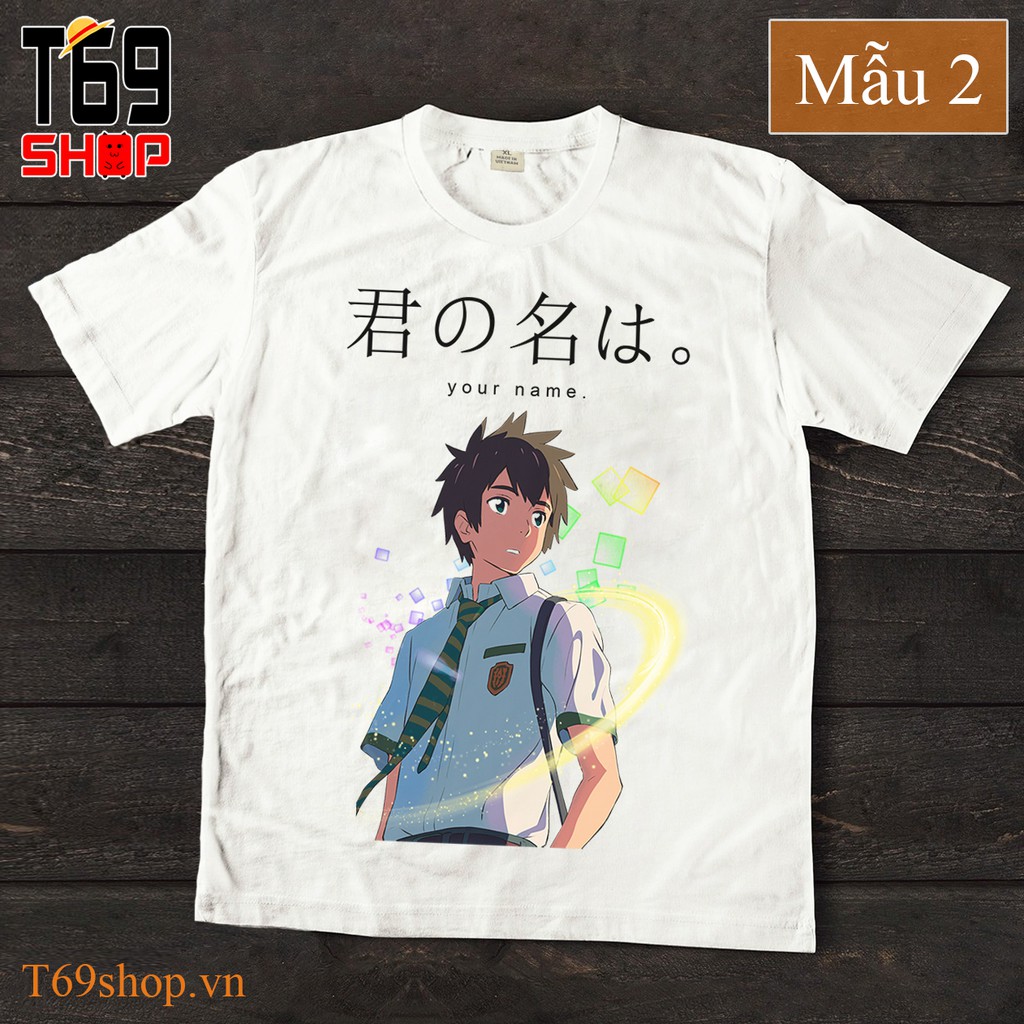 (SALE HOT) Áo thun anime Your Name (Có nhiều mẫu) dành cho các fan