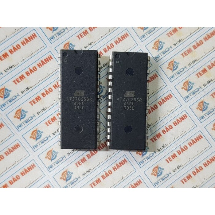 AT27C256R, AT27C256R-45PU ATMEL IC Nhớ DIP-28