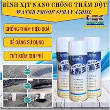 Sale off: BÌNH XỊT CHỐNG THẤM,CHỐNG DỘT, CHỐNG NƯỚC, chai xịt chống dột mái nhà, tường, ống nước... đa năng.