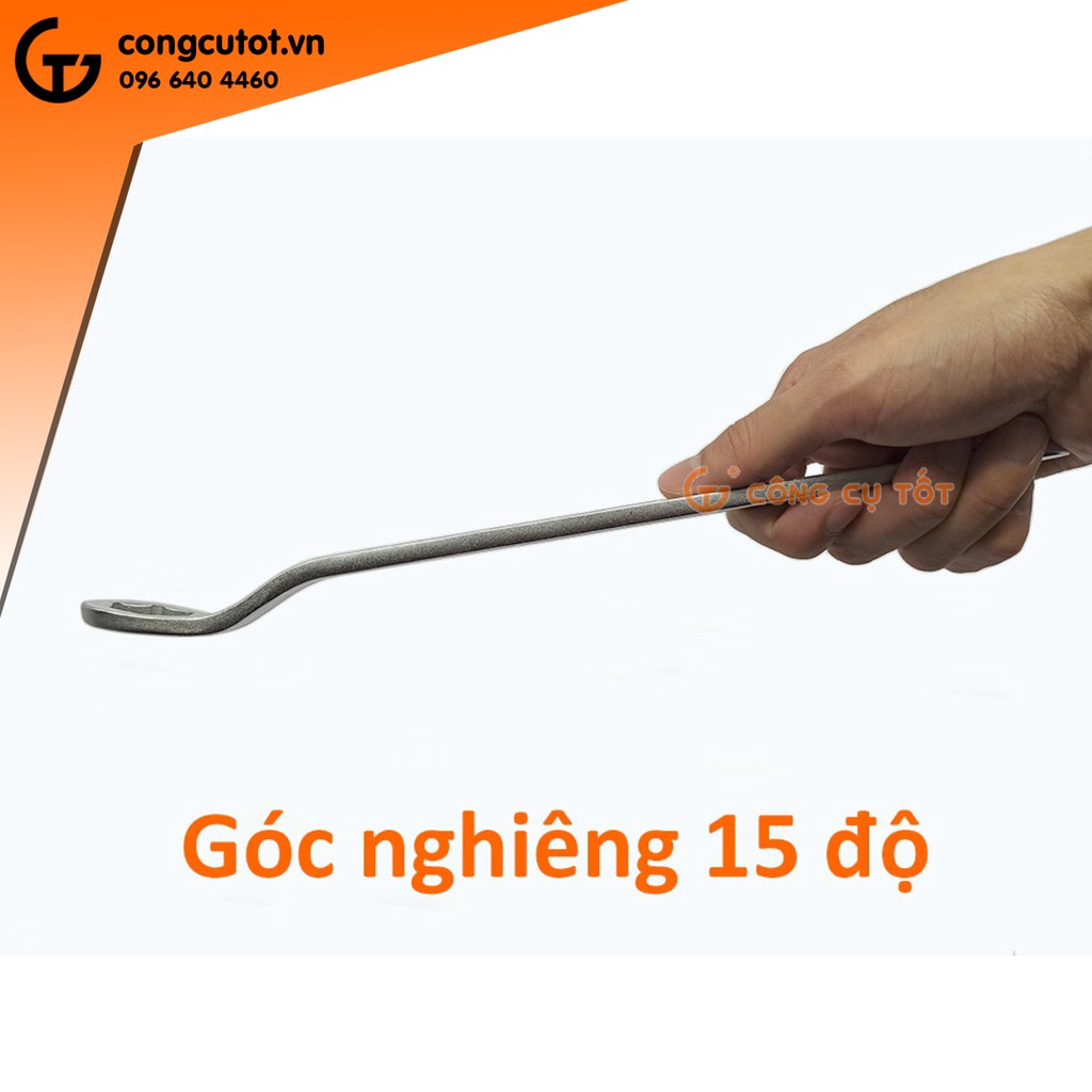 Cờ lê vòng mỏng 17-23mm HOTSSMAN để tăng xích xe máy