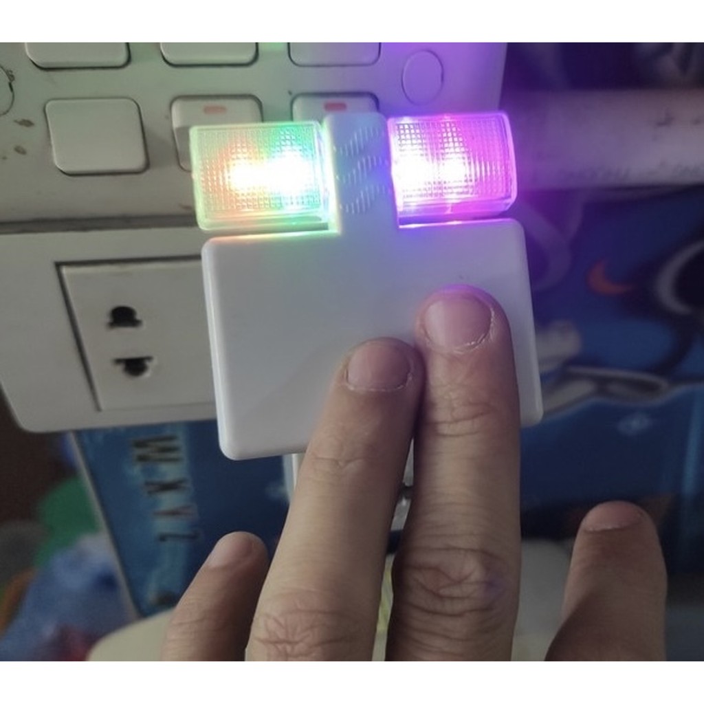 Đèn ngủ hình vuông cảm ứng