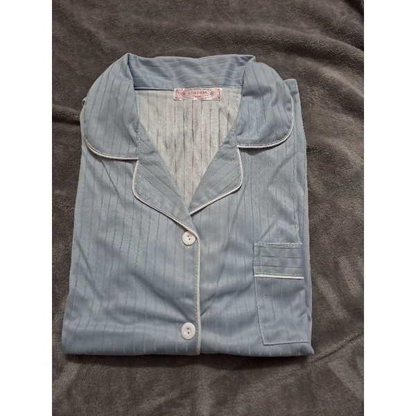 Đồ ngủ nữ bộ ngủ nữ Pyjama 100% cotton viền gân mùa thu đông phong cách Hàn Quốc