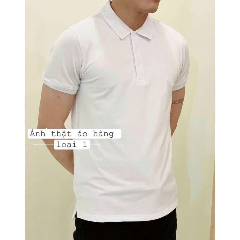 Áo nam polo ngắn tay, cổ tròn ( loại có tem đen ) dành cho nam | BigBuy360 - bigbuy360.vn