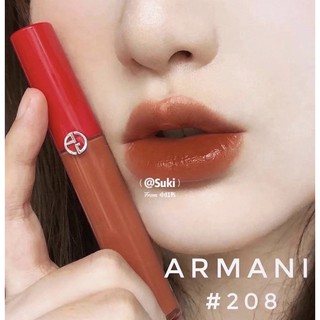 [CÓ SẴN] Son kem Giorgio Armani Lip Maestro 208