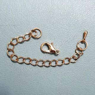 Bộ khóa khoen xi màu rose gold