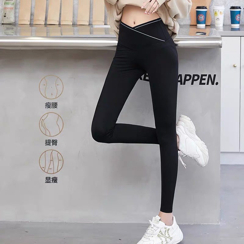 Quần Legging Cạp Chéo