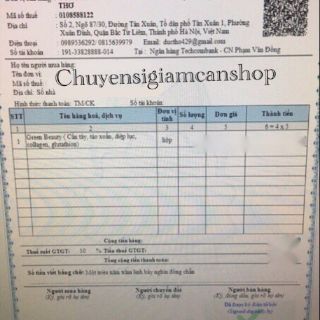 Diệp lục cần tây collagen