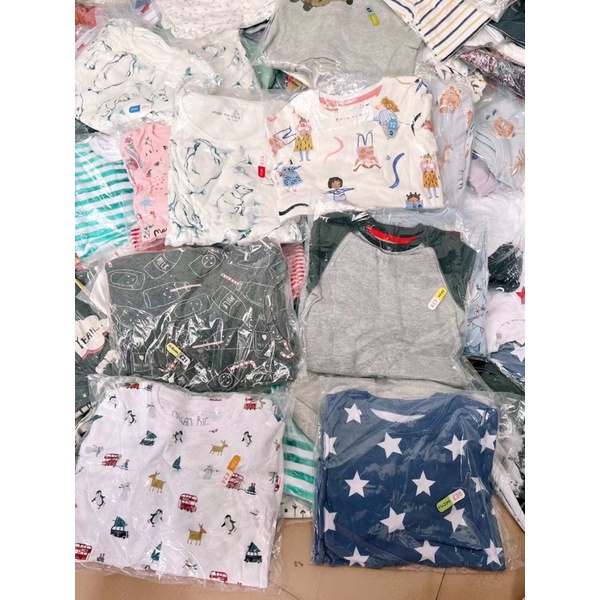 Size 4T 5T 6T Đồ bộ dài tay bé trai xuất dư Next Bộ đồ ngủ cho bé 1 đến 6 tuổi - STND