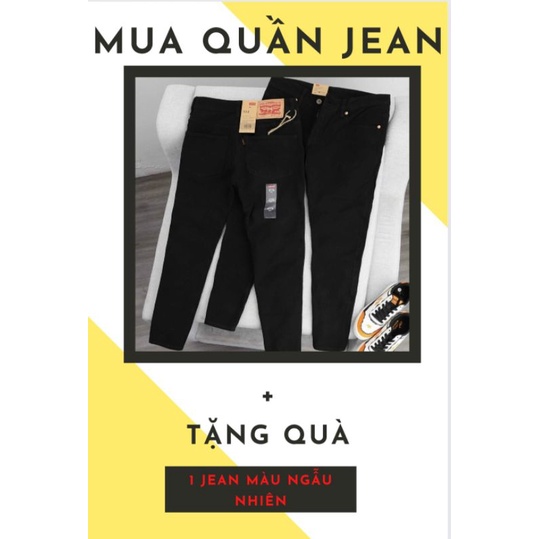 Quần Jean Nam Levi's 511 (form Ống đứng,Suông)