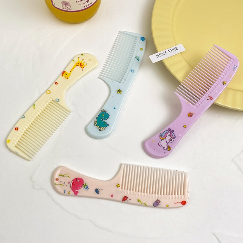Lược Chải Tóc Dài Chống Tĩnh Điện Hình Động Vật Hoạt Hình Phong Cách Nhật Bản Và Hàn Quốc Cho Trẻ Em
