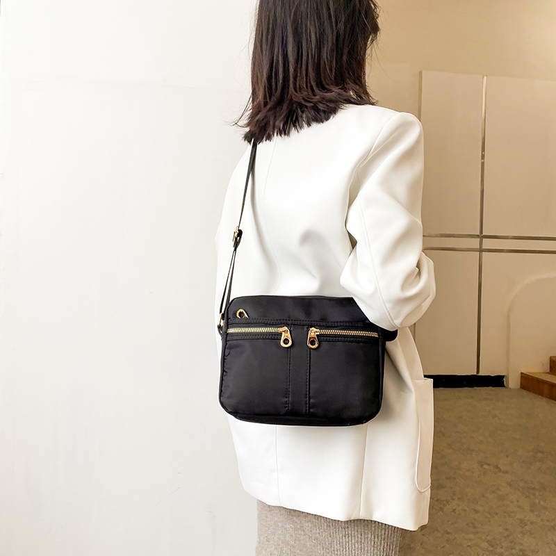 Túi Xách Nữ Đẹp Túi Đeo Chéo Màu Đen Nhiều Ngăn Thời Trang Hàn Quốc Cho Nữ-71