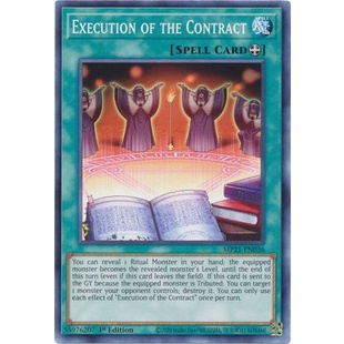 Thẻ bài Yugioh - TCG - Execution of the Contract / MP21-EN036'