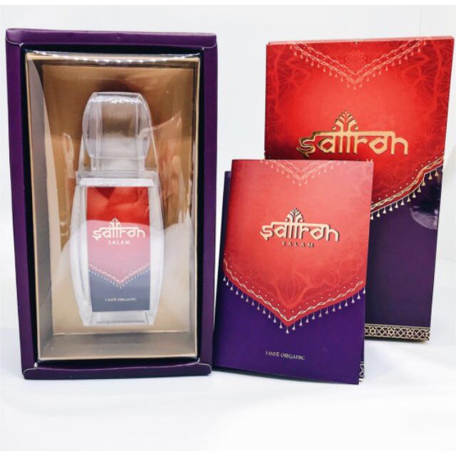 Nhụy Hoa Nghệ Tây Saffron Salam 1Gram/hộp - Tặng kèm 1 lọ bột saffron 1 gram