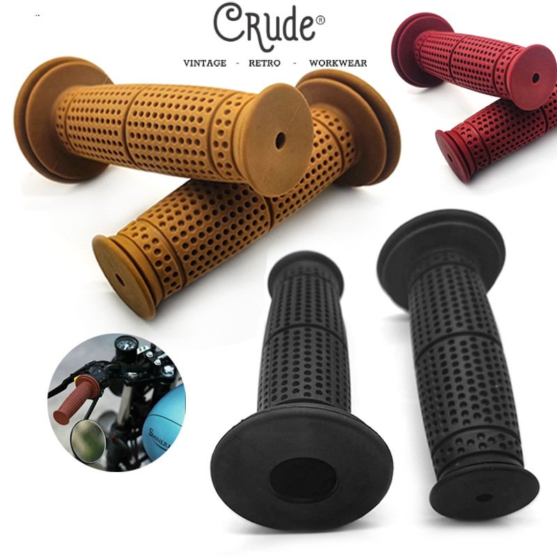 Tay nắm cao su xe máy Cafe Racer phiên bản Hive 7/8&quot;