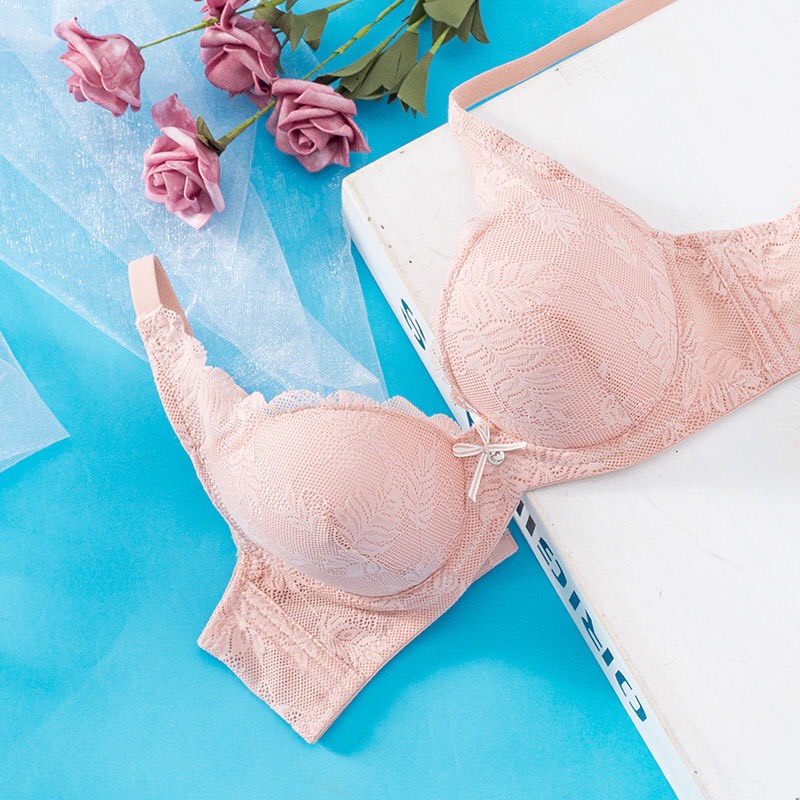 Áo Lót Nữ Ren Có Gọng Nâng Ngực Đệm Mỏng Đính Nơ PINK STORE AN7328 | BigBuy360 - bigbuy360.vn