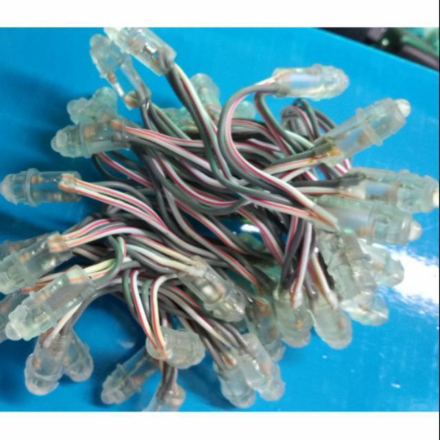 Led dây đế 8 phi 5 -12v( 50 bóng led/ cuộn)