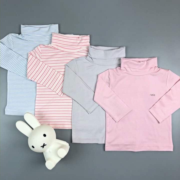 NOUS sale - [Tổng hợp] Áo giữ nhiệt cổ 5 phân nous petit cho bé trai, bé gái