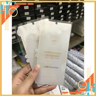 Dán dẻo PPF Samsung Note 20/ Note 20 Ultra (mt+ms) trong suốt