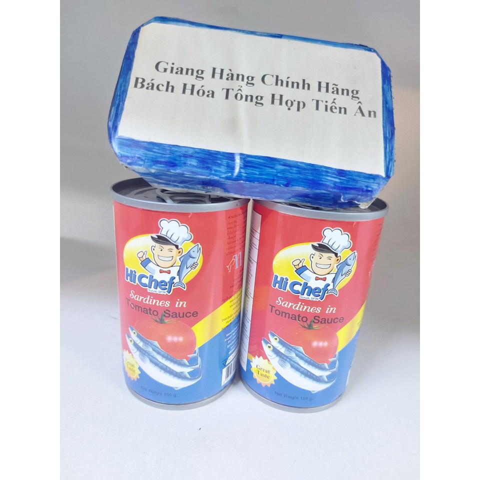 2 Hộp Cá Mòi sốt cà chua tươi thơm cực ngon an toàn cho sức khỏe tiện dụng 155g chính hãng Thái Lan