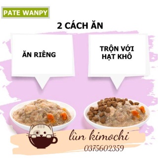 PATE WANPY cho mèo 80g