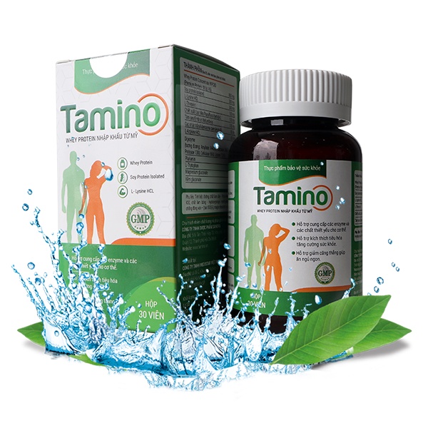 Viên Uống Tăng Cân TAMINO  Kích Thích Ăn Ngon Miệng, Ngủ Sâu Giấc, Giảm Căng Thẳng