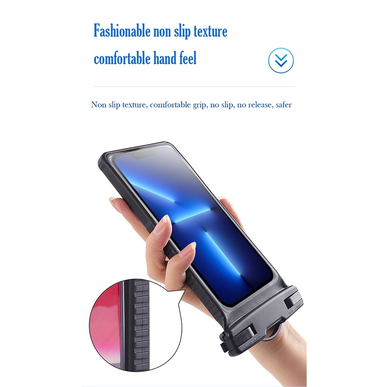 Túi Đựng Điện Thoại Bằng TPU Chống Nước Chống Rơi 3D Cho Đi Bơi