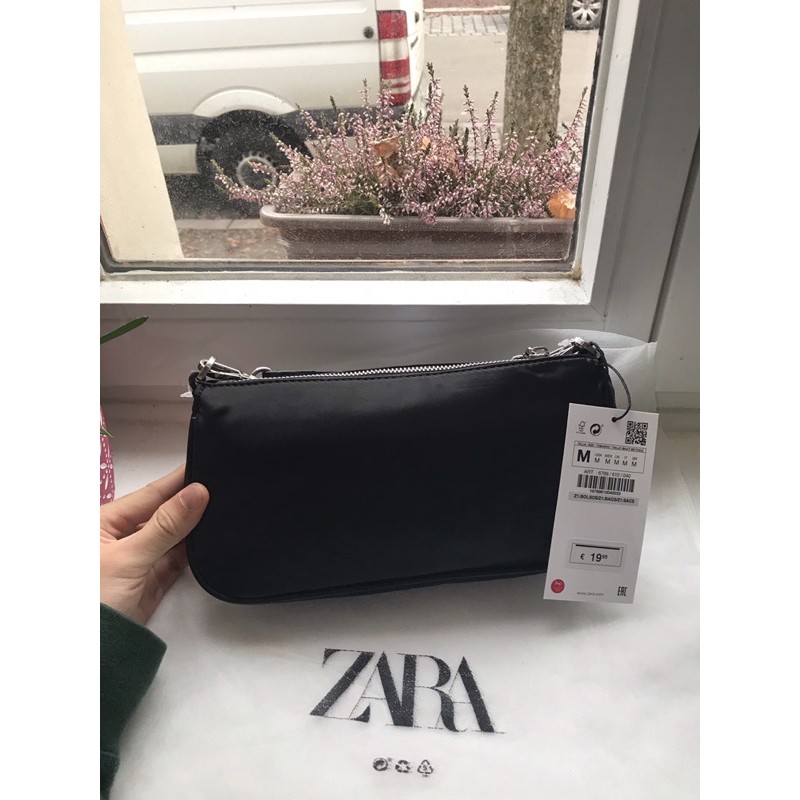 Túi xách Zara kèm dây đeo dài từ store Germany ( có bill) MST1