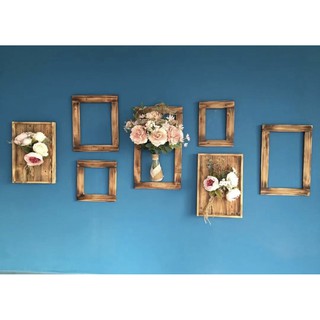 Tranh gỗ hoa lụa decor